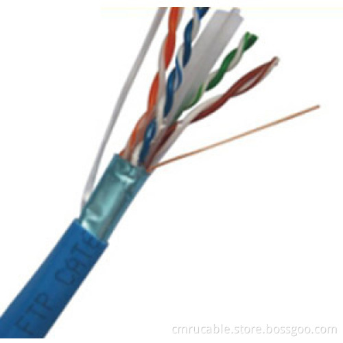 Cat.6 4prs single shielded cable